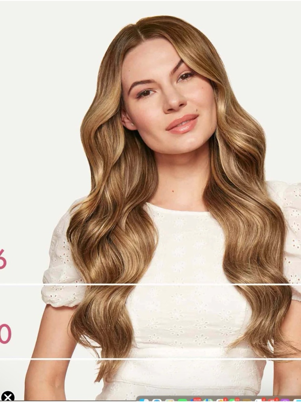 UNOPENED - Luxy Hair Extensions Chestnut Brown with Highlights